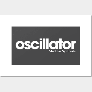 Modular Synth Oscillator Posters and Art